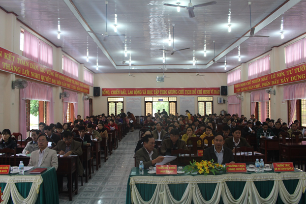 UBND huyện M’Drắk đã tổ chức Hội nghị tổng kết thực hiện nhiệm vụ phát triển KT-XH, đảm bảo QP-AN năm 2016 và triển khai kế hoạch, nhiệm vụ năm 2017