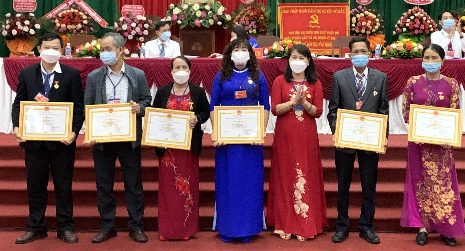 Đại hội đại biểu Hội Chữ thập huyện M'Drắk lần thứ VIII, nhiệm kỳ 2021-2026