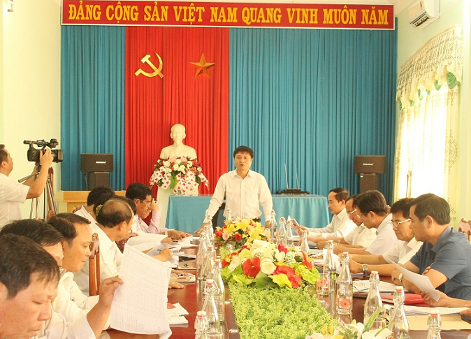 Hội nghị lấy ý kiến đóng góp vào dự thảo Báo cáo chính trị Đại hội Đảng bộ huyện M’Drắk 