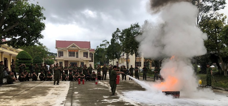Huyện M’Drắk: Tập huấn, bồi dưỡng công tác đảm bảo an ninh, trật tự