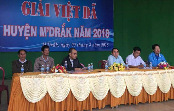 120 vận động viên tham gia chạy Việt Dã huyện M’Drăk năm 2018.