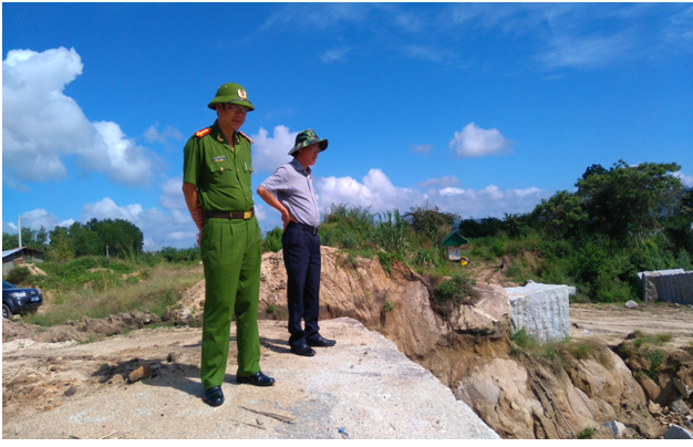 Trên địa bàn xã Ea Pil, một số tổ chức và cá nhân vi phạm trong quá trình khai thác tài nguyên thiên nhiên