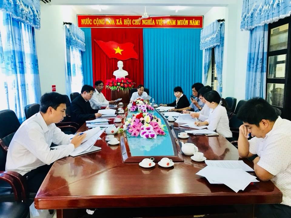 Thường trực HĐND huyện M'Drắk tổ chức họp giao ban tháng 03 năm 2018