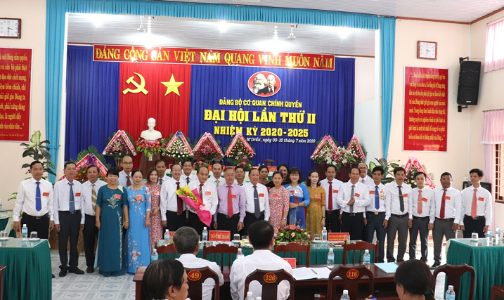 Đại hội Đảng bộ Cơ quan chính quyền huyện M’Drắk lần thứ II, nhiệm kỳ 2020 - 2025
