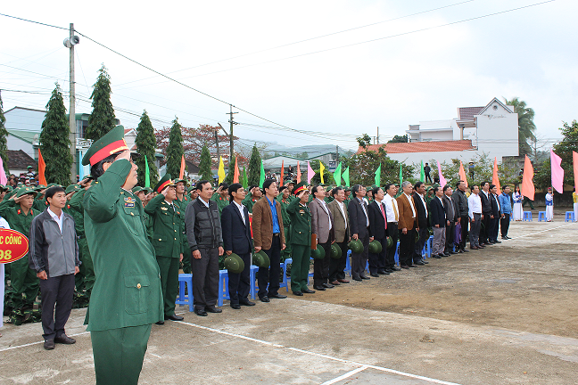 Huyện M’Drắk long trong tổ chức Lễ giao, nhận 143 công dân nhập ngũ năm 2017