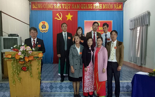 Công đoàn Khối các Đoàn thể huyện M'Drắk tổ chức Đại hội điểm khóa XII, nhiệm kỳ 2017-2022