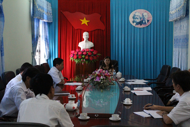 Tổ chỉ đạo Đại hội Hợp tác xã kinh doanh dịch vụ Điện - Nước M’Drắk tổ chức buổi làm việc đánh giá công tác chuẩn bị Đại hội lần thứ III, nhiệm kỳ 2017-2021