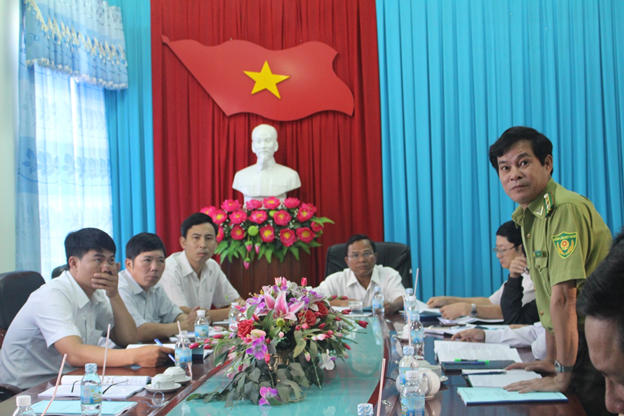 UBND huyện M’Drắk tổ chức Hội nghị lấy ý kiến xây dựng Đề cương kỹ thuật và dự toán kinh phí lập quy hoạch, kế hoạch bảo vệ và phát triển rừng giai đoạn 2016-2020