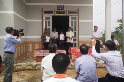 Ấm áp những căn nhà nghĩa tình đồng đội