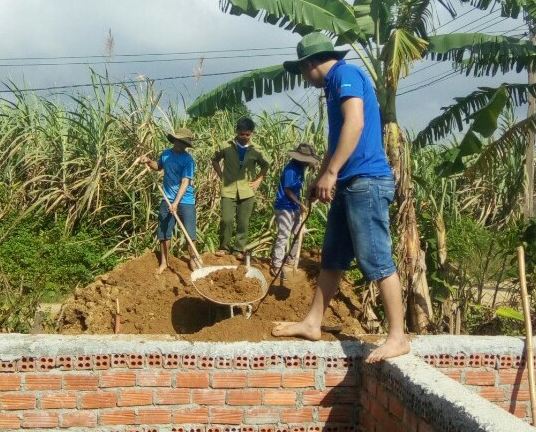 Huyện M'Drắk khởi công xây dựng 05 nhà tình nghĩa