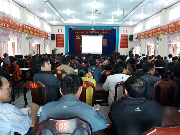 Bồi dưỡng nghiệp vụ công tác tuyên giáo cơ sở năm 2017