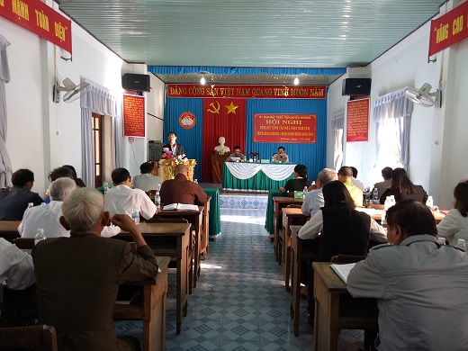 Ủy ban MTTQVN huyện M’Đrắk tổ chức Hội nghị tổng kết công tác Mặt trận năm 2016 và triển khai phương hướng, nhiệm vụ năm 2017