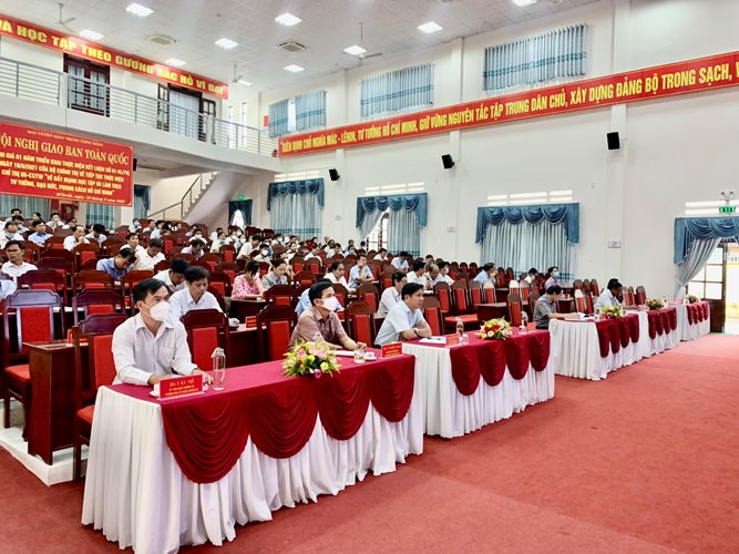 Hội nghị trực tuyến sơ kết 1 năm triển khai thực hiện Kết luận số 01-KL/TW của Bộ Chính trị 	