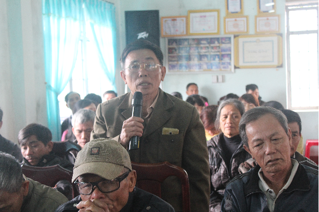 Khảo sát việc giải quyết kiến nghị của cử tri sau Kỳ họp thứ 8, HĐND huyện