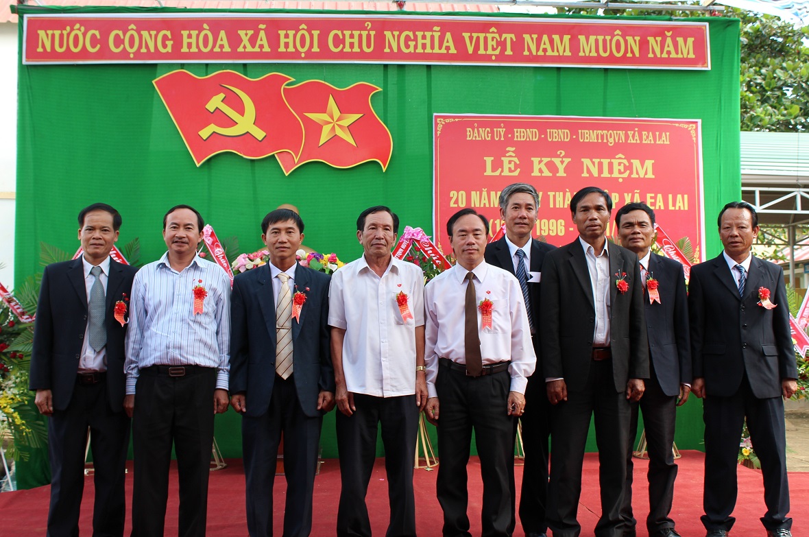 Xã EaLai đã tổ chức Lễ  kỷ niệm 20 năm ngày thành lập (18/11/1996-18/11/2016)