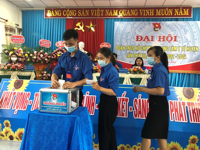 Đại hội điểm Đoàn cơ sở Trung tâm y tế huyện M’Drắk  lần thứ XIII, nhiệm kỳ 2022-2024