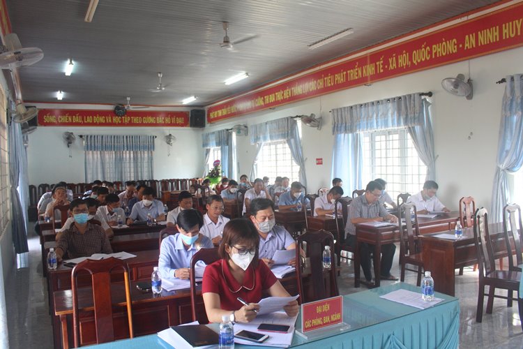 Hội nghị đánh giá công tác tài nguyên và môi trường năm 2021, triển khai phương hướng nhiệm vụ năm 2022