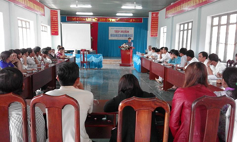 Trạm khuyến nông huyện M’Drắk tổ chức lớp tập huấn khuyến nông