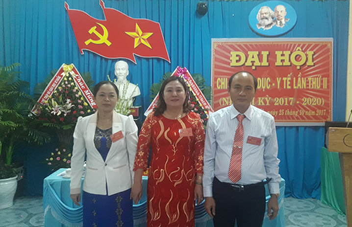 Đại hội Chi bộ Giáo dục - Y tế lần thứ II, nhiệm kỳ 2017- 2020
