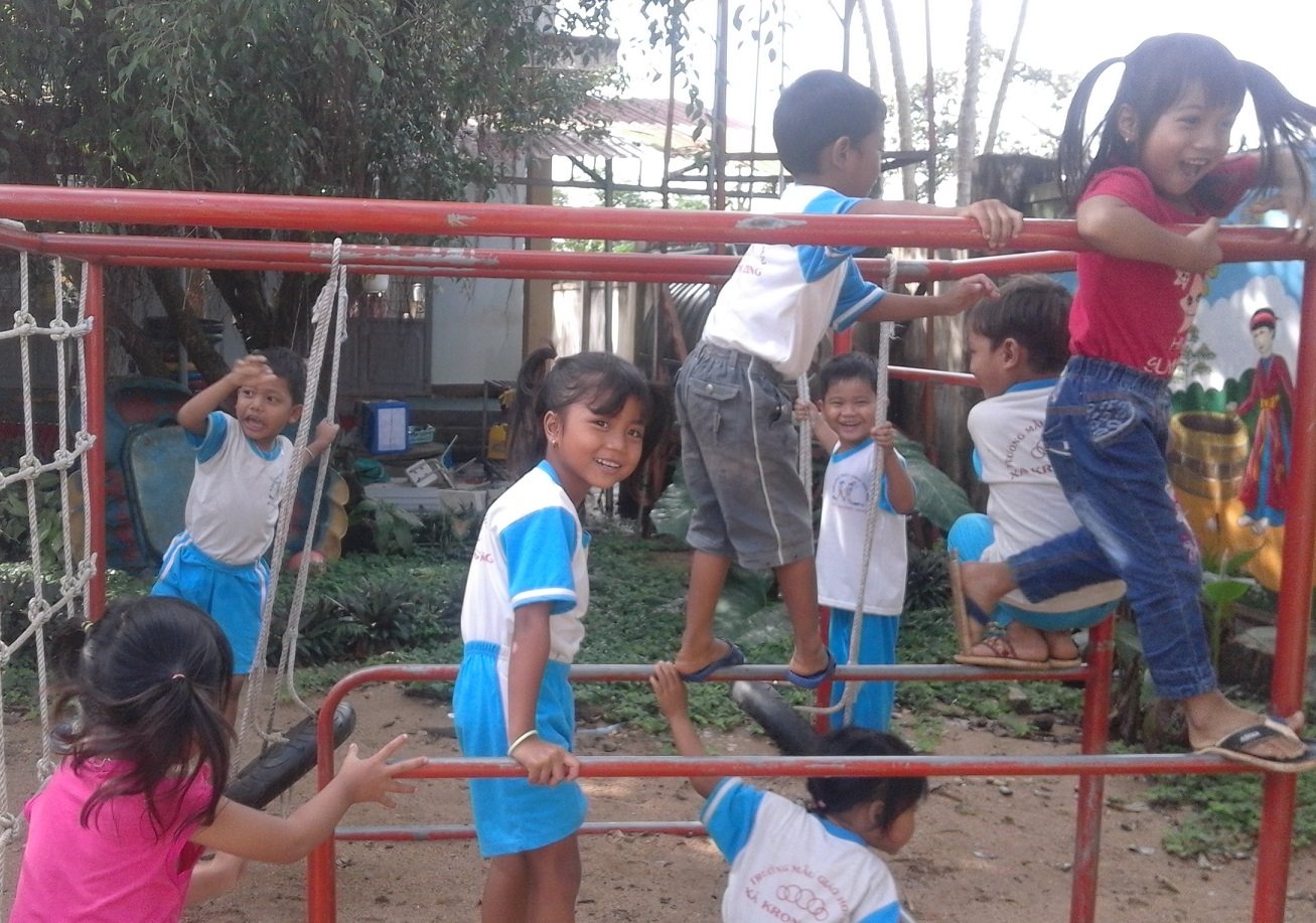 Huyện M’Drăk nâng cao chất lượng giáo dục Mầm non