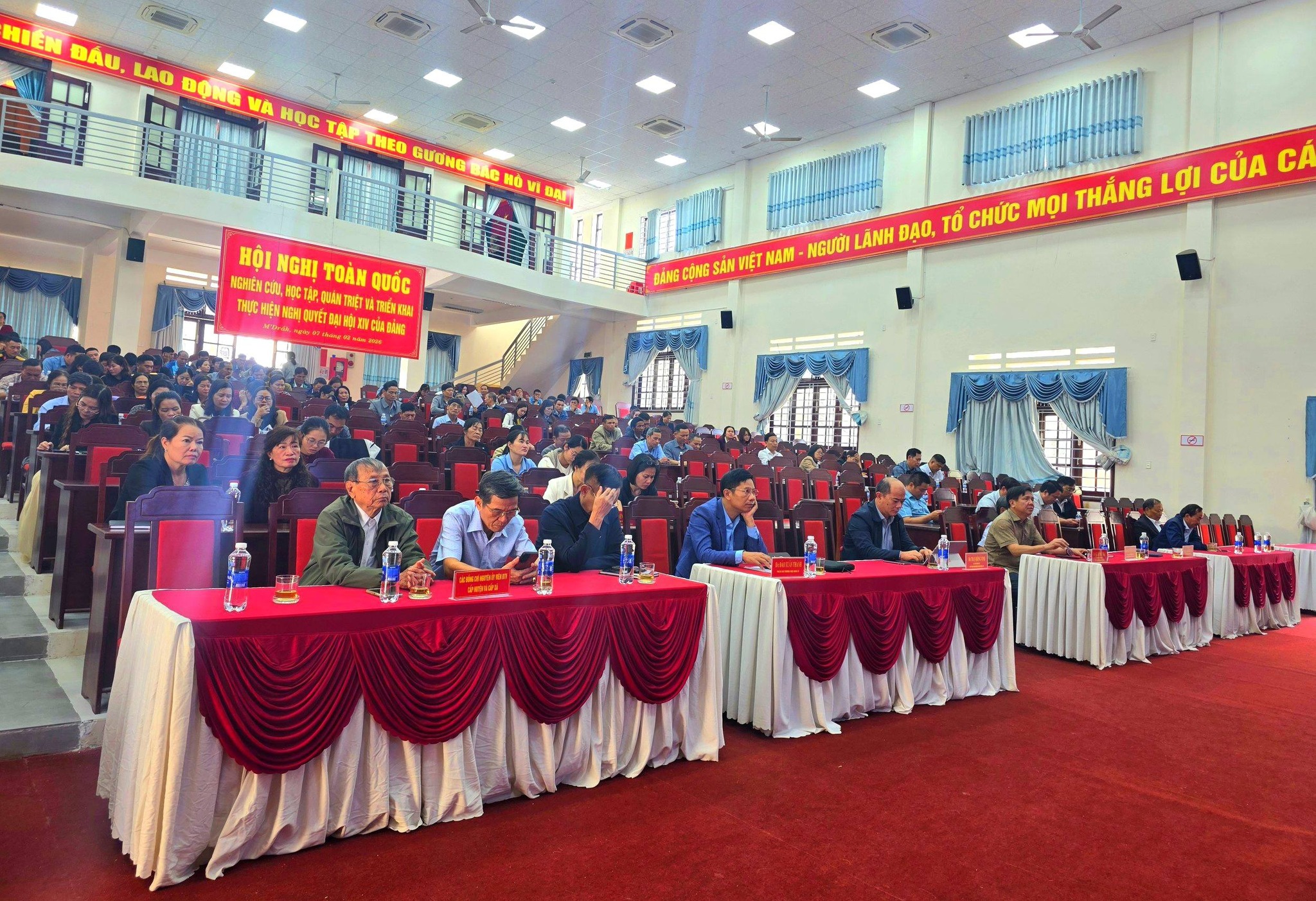 Đảng ủy Xã M’Drắk nghiêm túc triển khai học tập, quán triệt Nghị quyết Đại hội XIV của Đảng