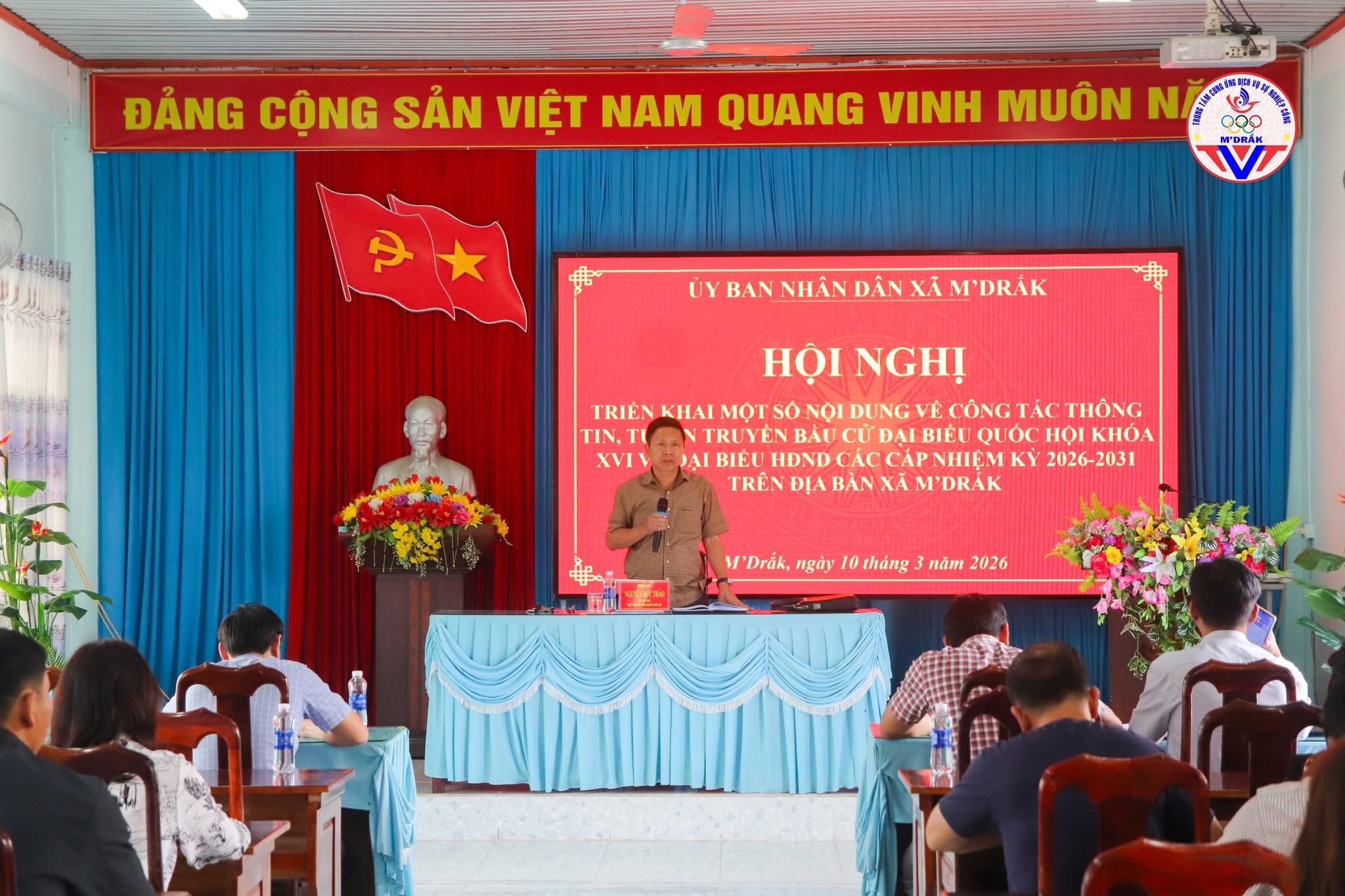 Hội nghị triển khai một số nội dung về công tác thông tin, tuyên truyền bầu cử đại biểu Quốc hội khóa XVI và đại biểu HĐND các cấp nhiệm kỳ 2026 - 2031