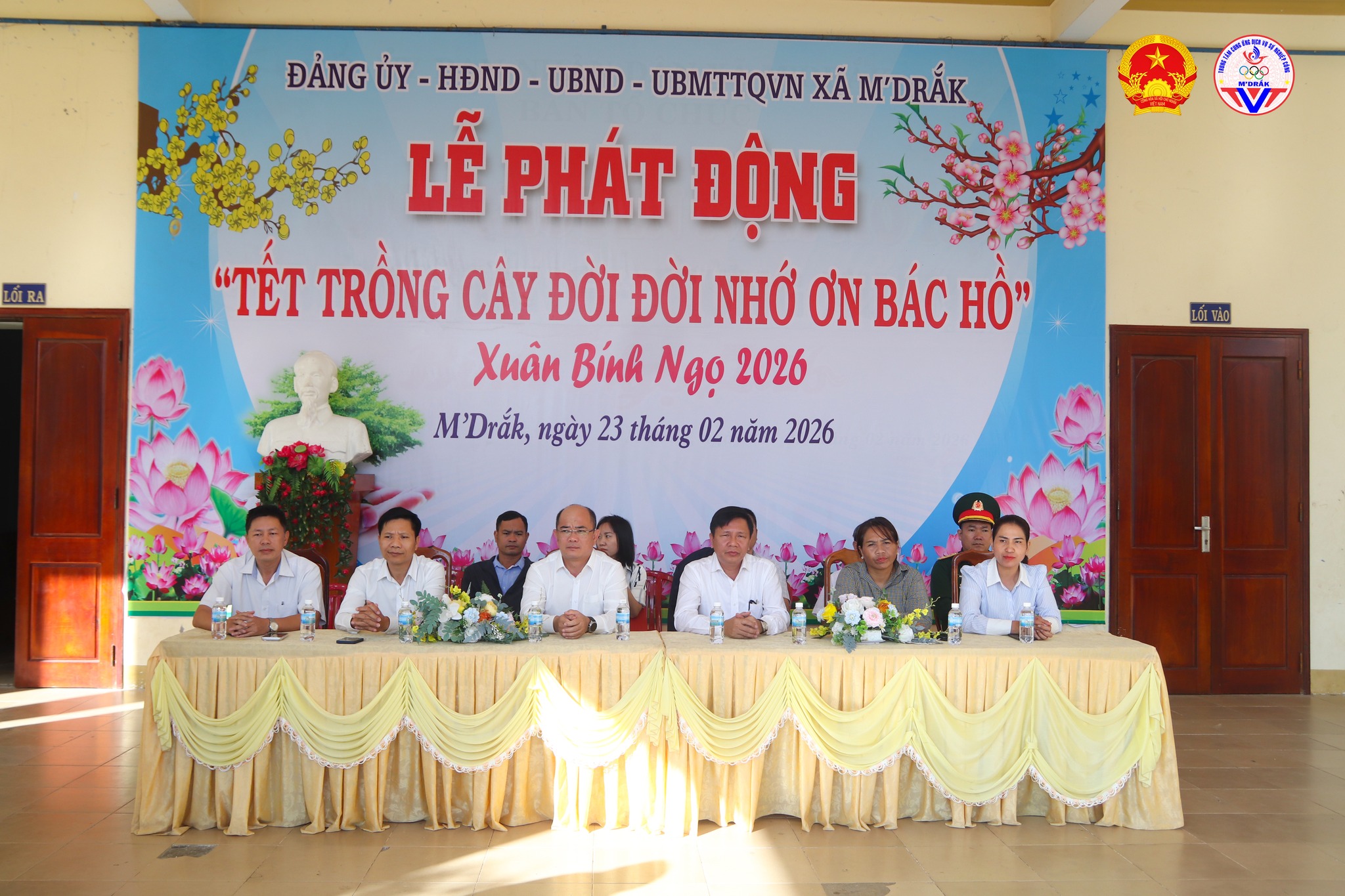 Xã M’Drăk Tổ chức Lễ phát động ”Tết trồng cây đời đời nhớ ơn Bác hồ”, Xuân Bính Ngọ 2026